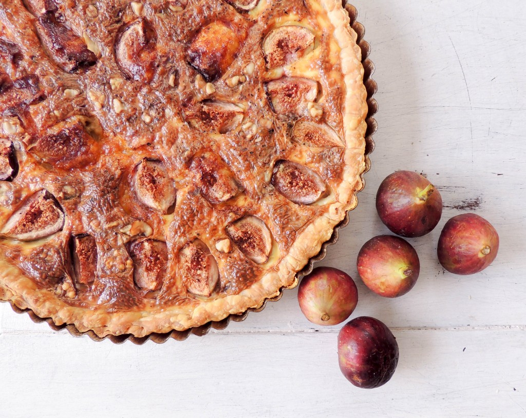 Fig and Cheese tart, tart, figs 