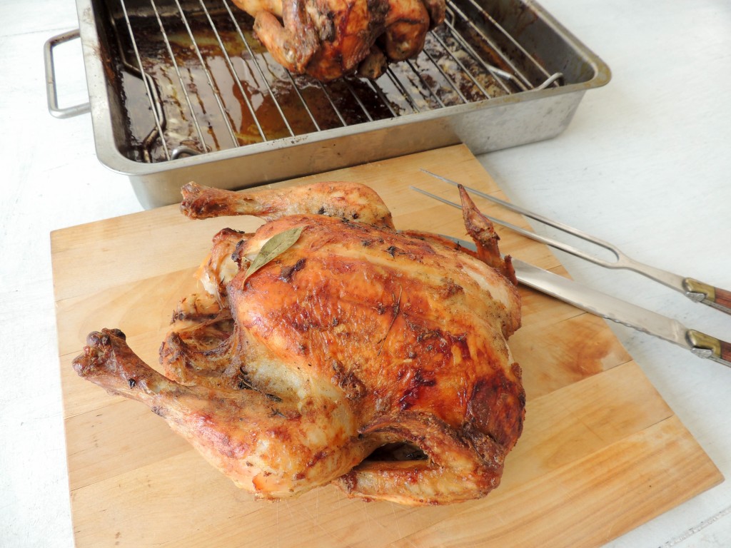 Easy rosated chicken - The Petit Gourmet