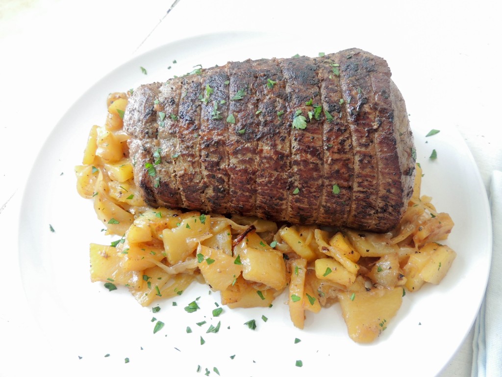 Roasted beef and potatoes - The Petit Gourmet