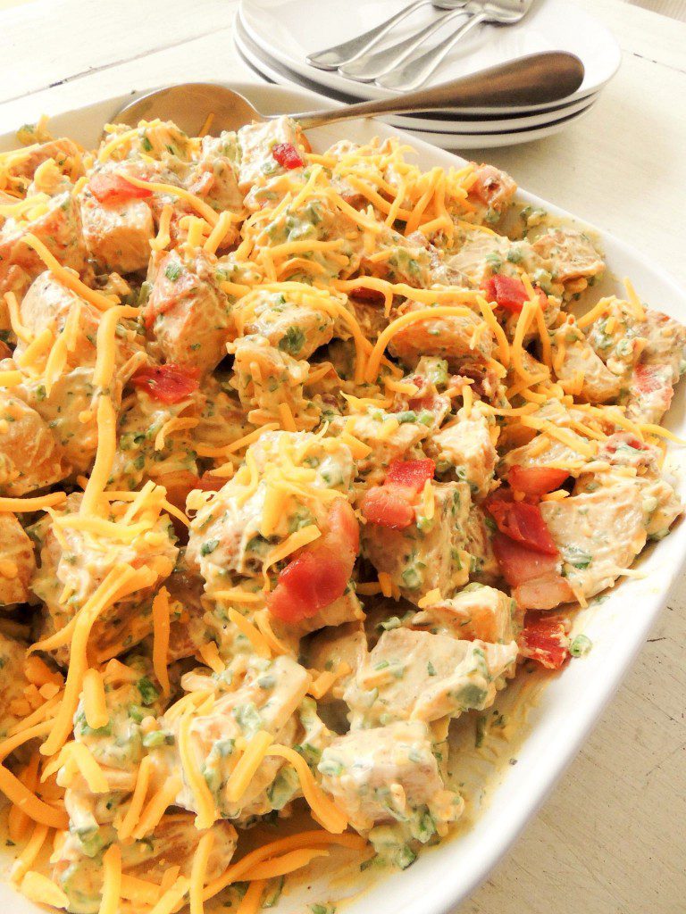 Cilantro and paprika potatoes salad - The Petit Gourmet