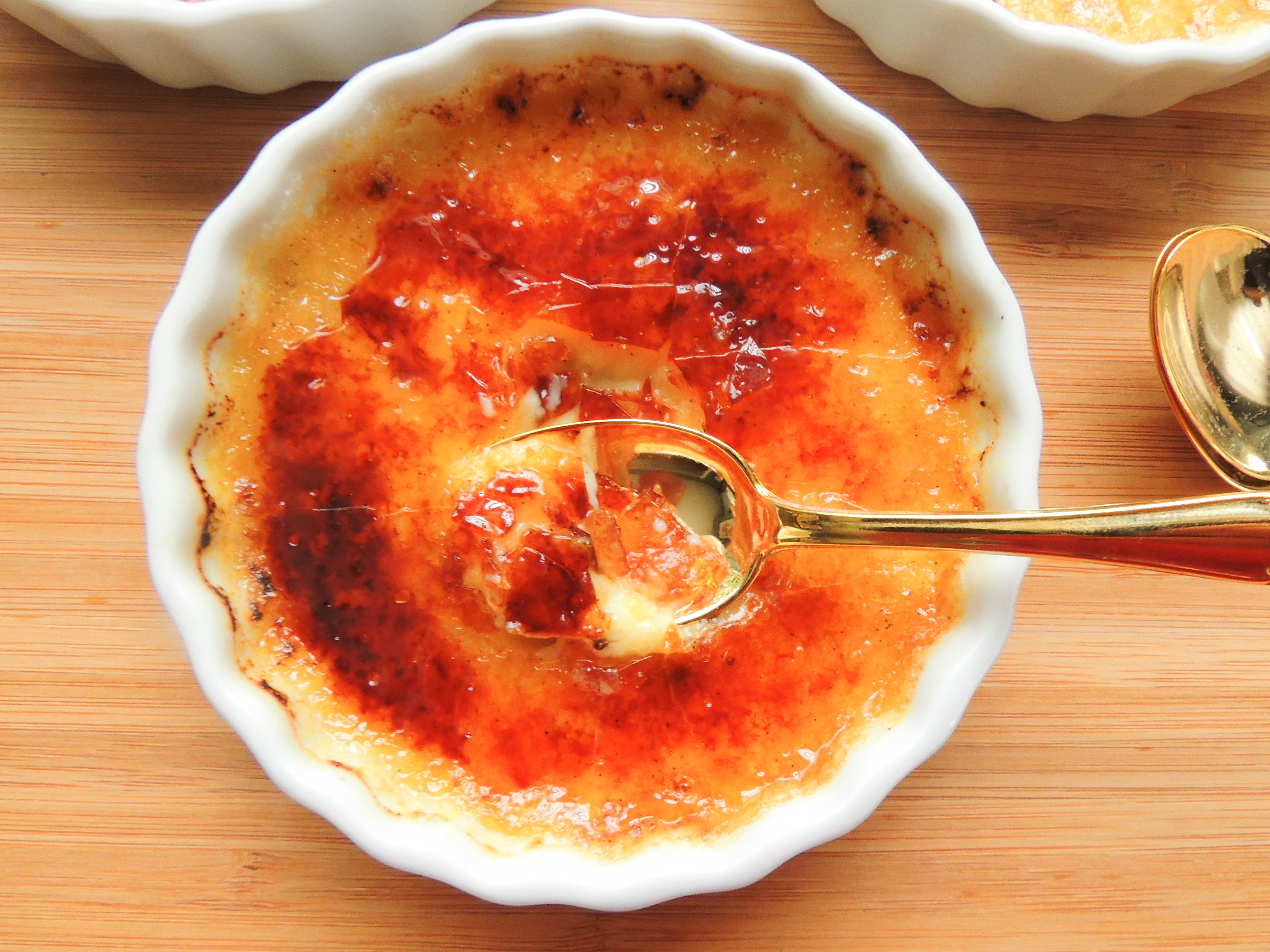 Vanilla bean Crème brûlée