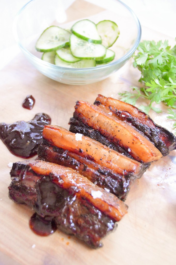 Char Siu Style pork belly - The Petit Gourmet