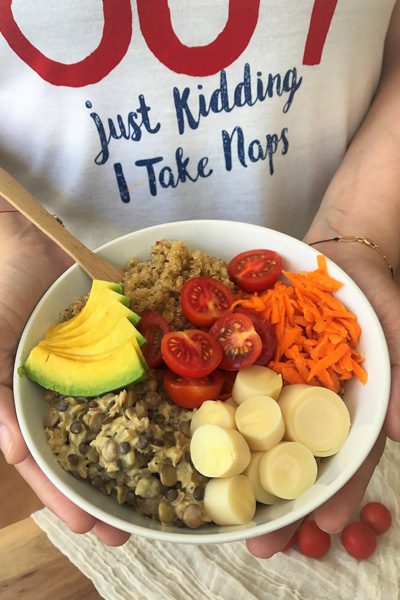 Veggie quinoa bowls 