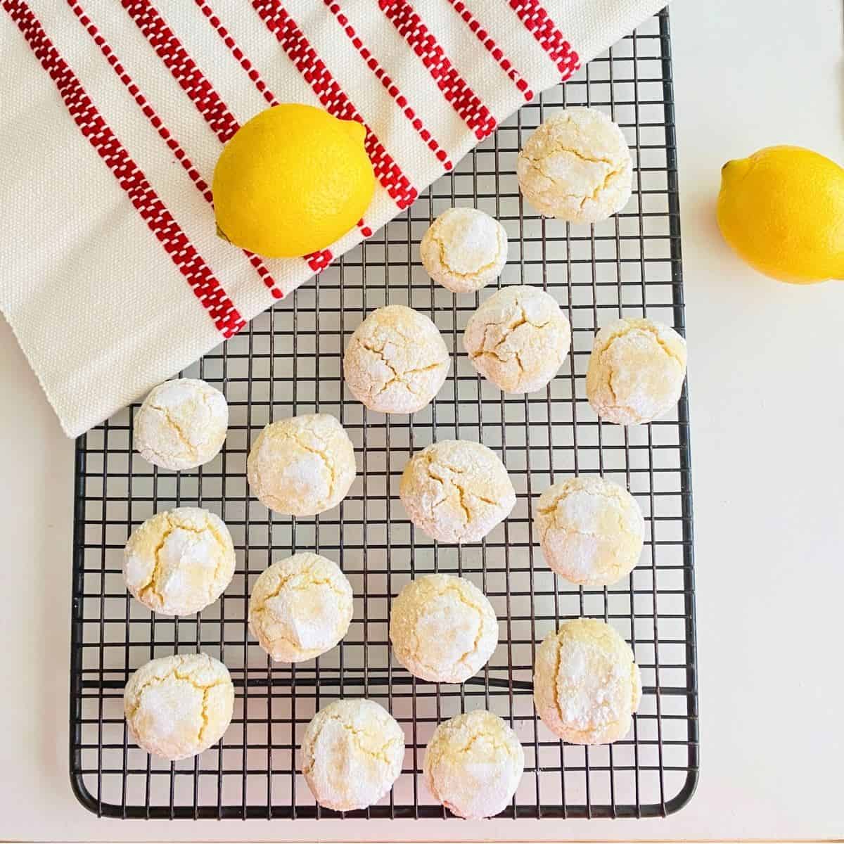 Spanish Lemon polvorones